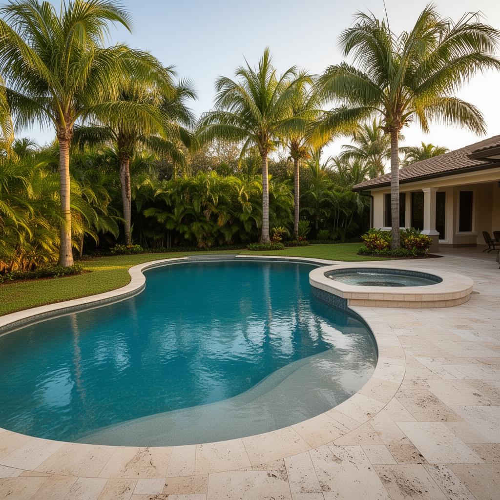Tropical Lagoon Retreat in Fort Lauderdale