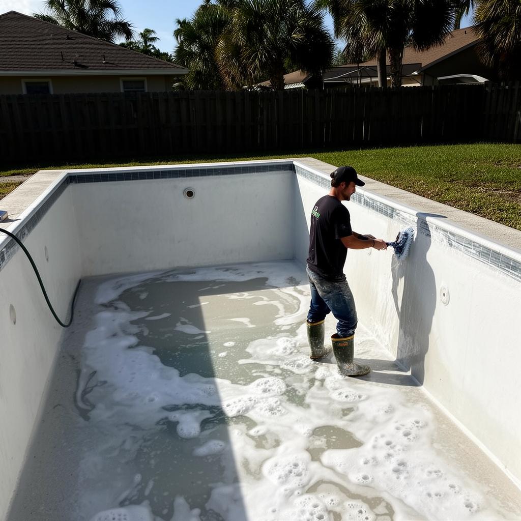 Pool Acid Wash