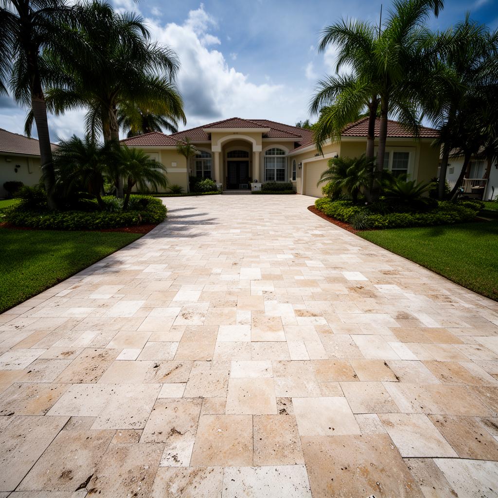 Pavers & Driveway